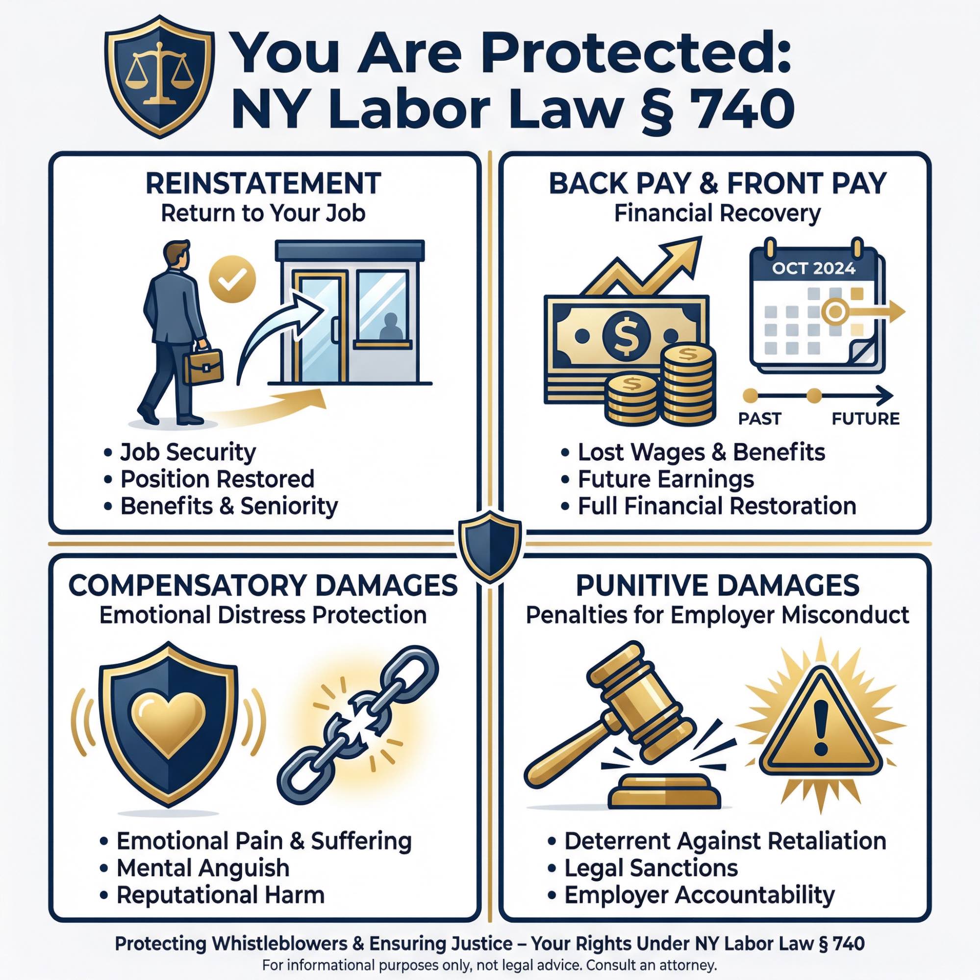 New York Whistleblower Protections Labor Law 740